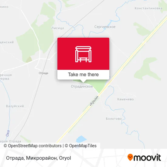 Отрада, Микрорайон map