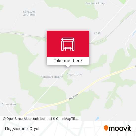 Подмокрое map