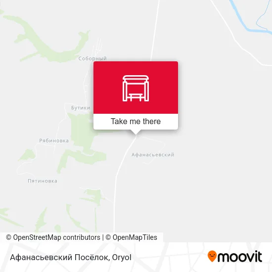 Афанасьевский Посёлок map