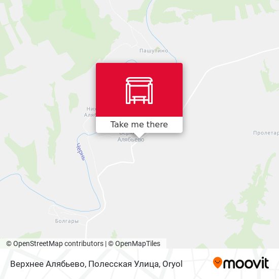 Верхнее Алябьево, Полесская Улица map