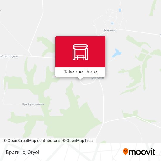 Брагино map