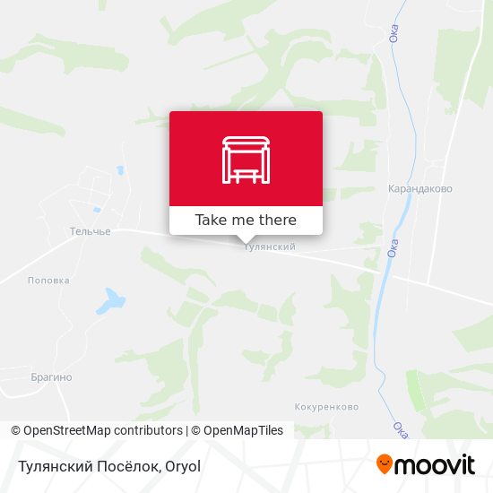 Тулянский Посёлок map