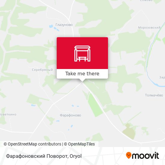 Фарафоновский Поворот map