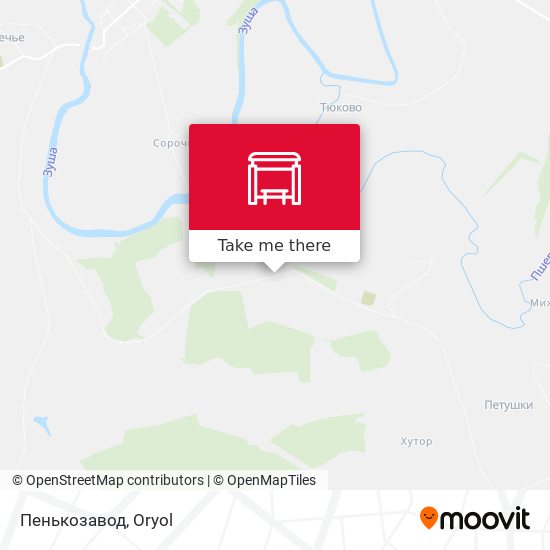 Пенькозавод map