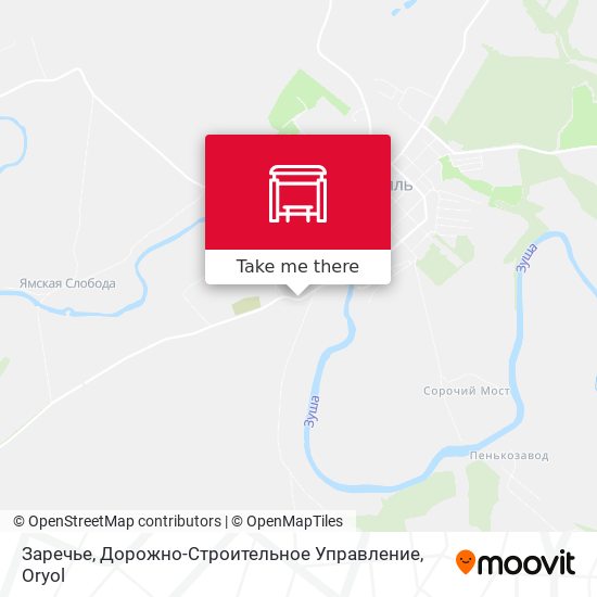 Заречье, Дорожно-Строительное Управление map