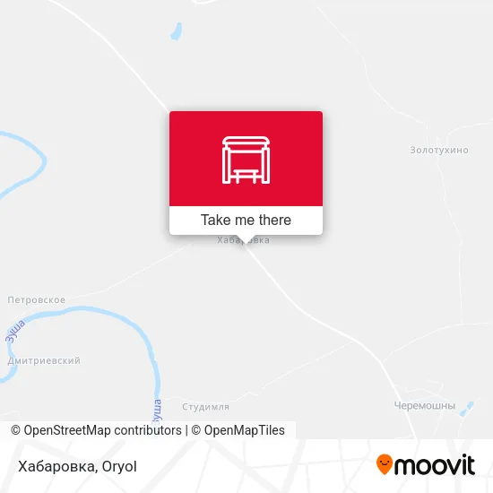 Хабаровка map
