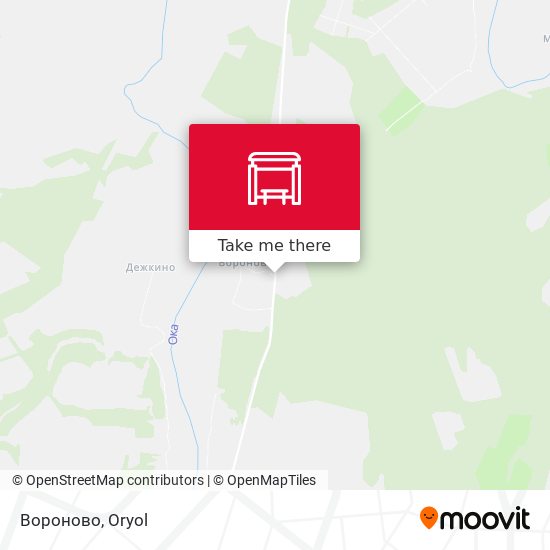 Вороново map