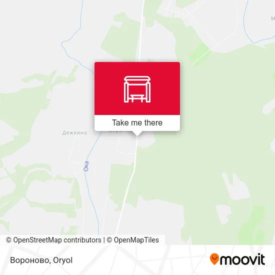 Вороново map