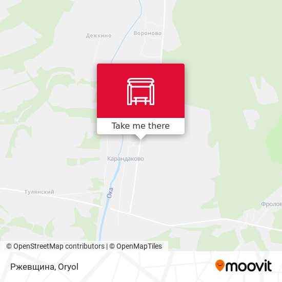 Ржевщина map