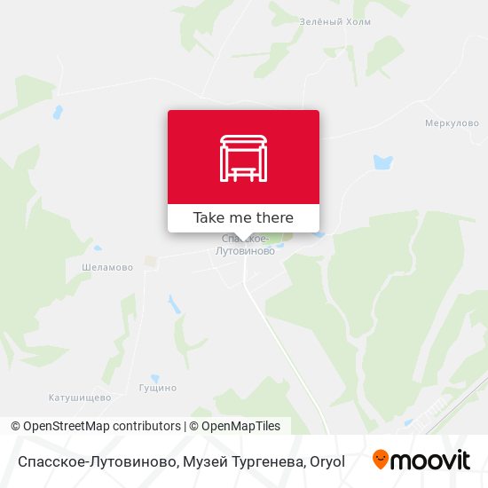 Спасское-Лутовиново, Музей Тургенева map