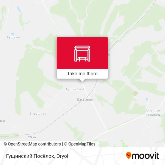 Гущинский Посёлок map