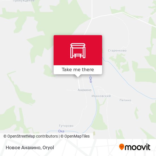 Новое Анахино map