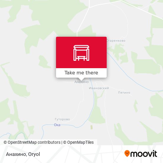 Анахино map