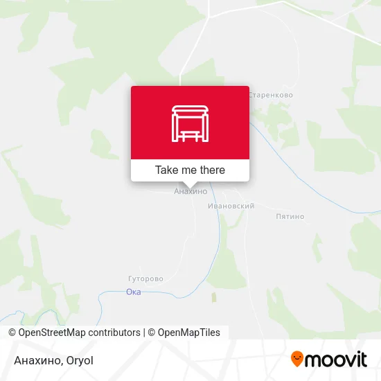 Анахино map