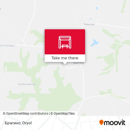 Брагино map