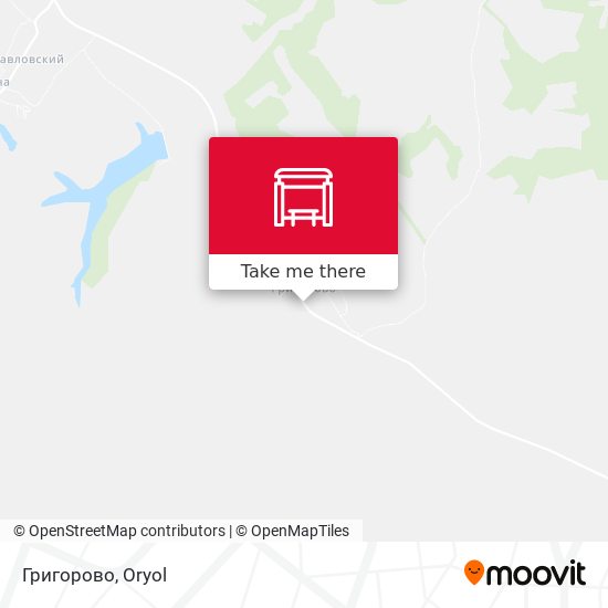 Григорово map