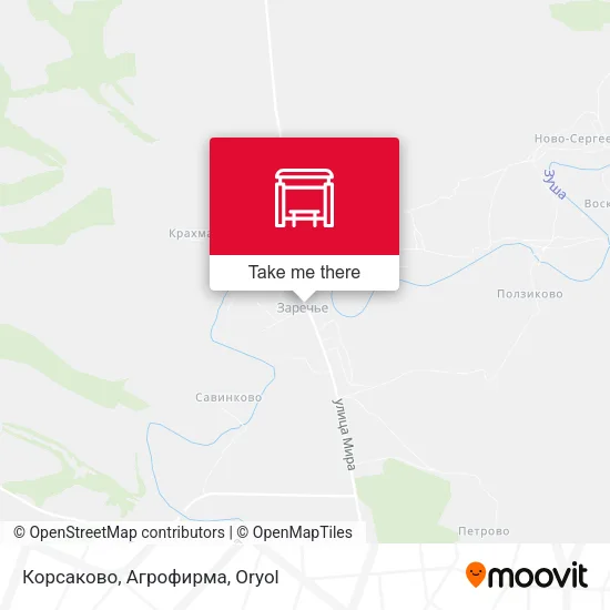 Корсаково, Агрофирма map