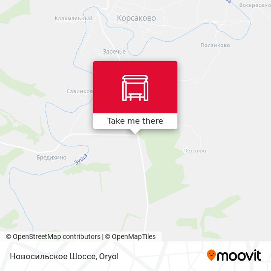 Новосильское Шоссе map