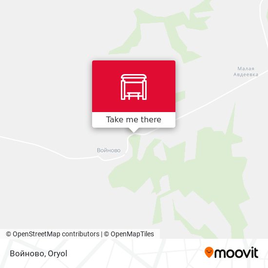 Войново map