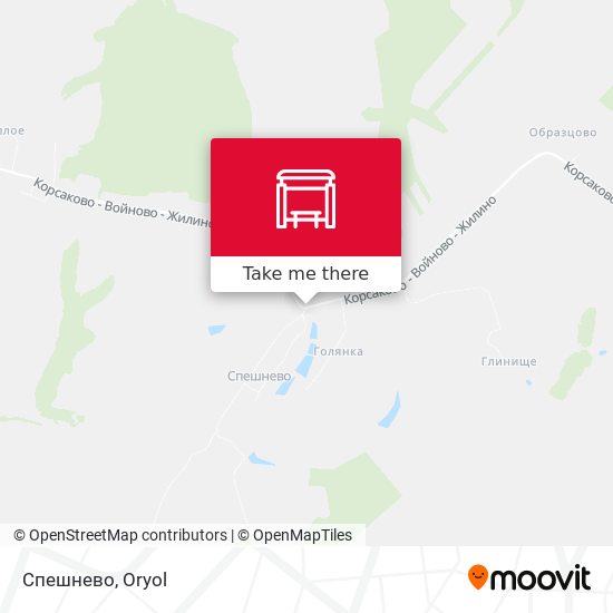 Спешнево map