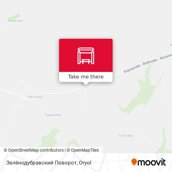 Зелёнодубравский Поворот map