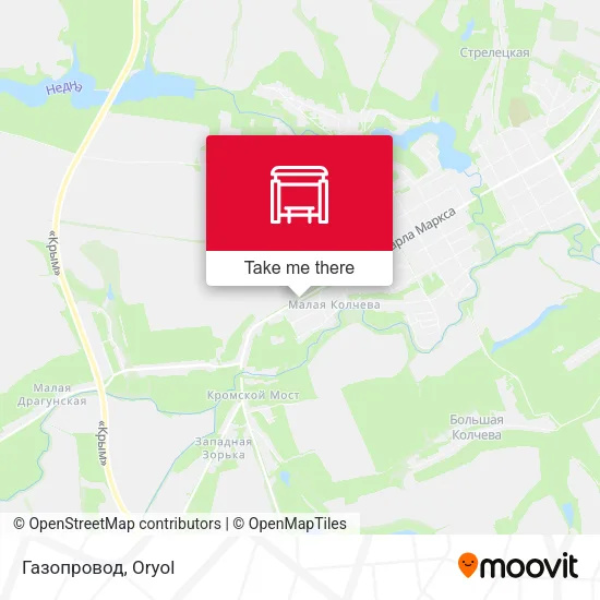 Газопровод map