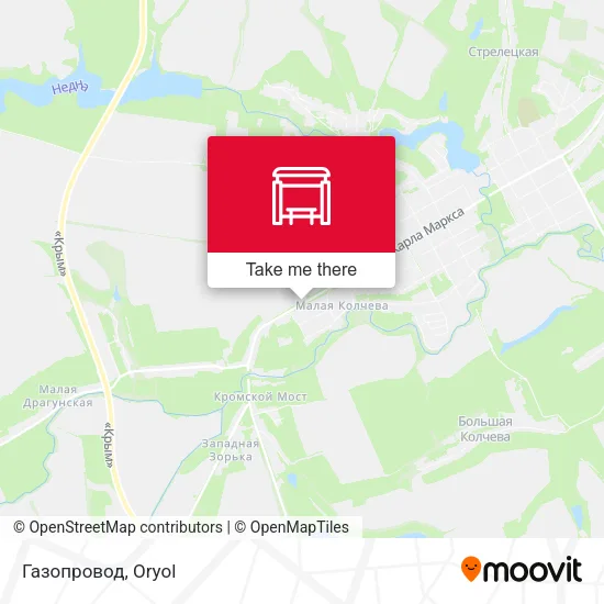 Газопровод map