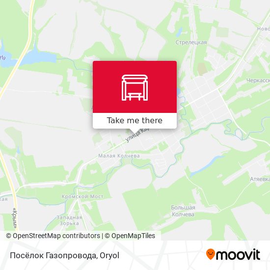 Посёлок Газопровода map