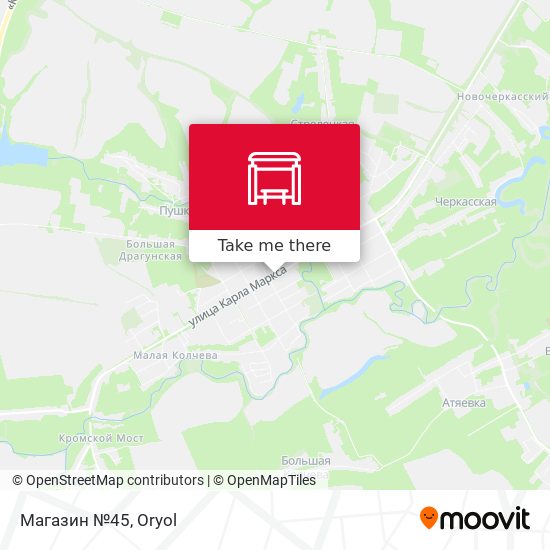 Магазин №45 map