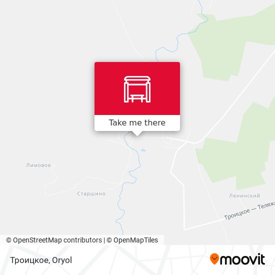 Троицкое map