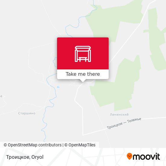 Троицкое map