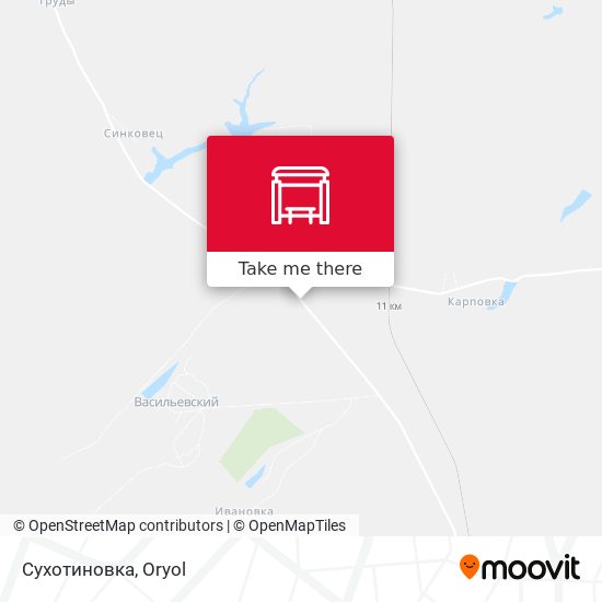 Сухотиновка map