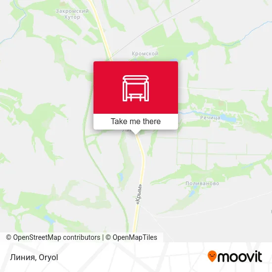 Линия map