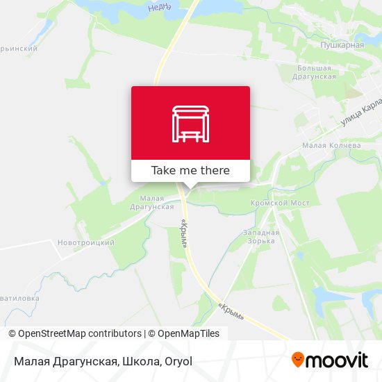 Малая Драгунская, Школа map