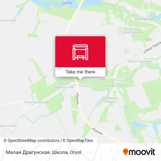Малая Драгунская, Школа map