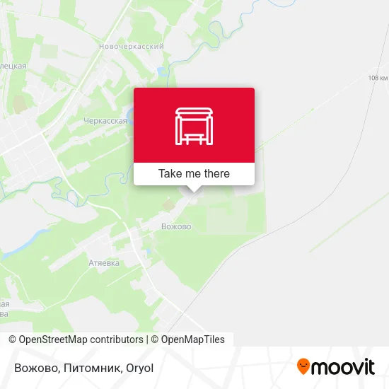 Вожово, Питомник map