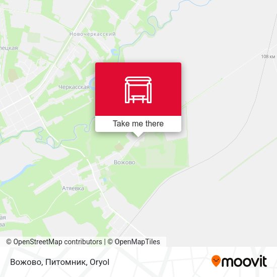 Вожово, Питомник map
