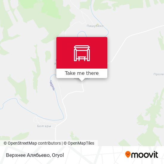 Верхнее Алябьево map