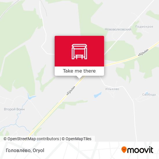 Головлёво map
