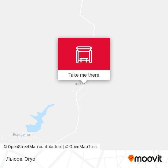 Лысое map