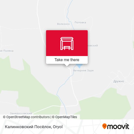 Калинковский Посёлок map