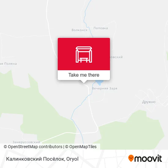 Калинковский Посёлок map