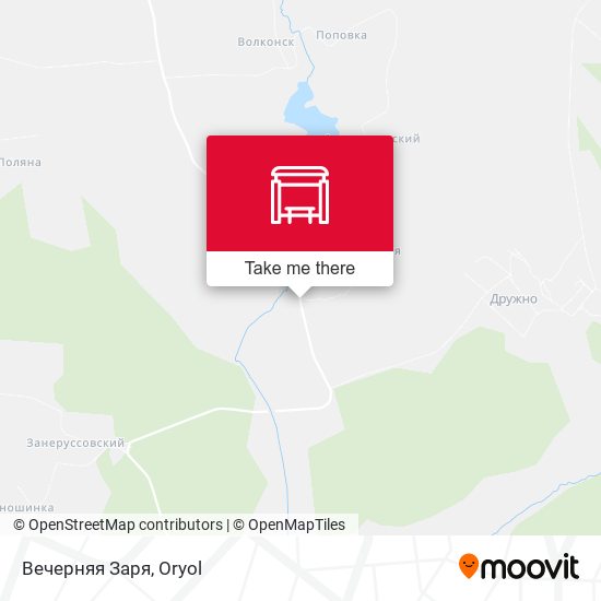 Вечерняя Заря map