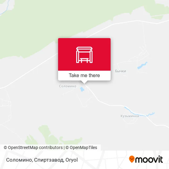 Соломино, Спиртзавод map