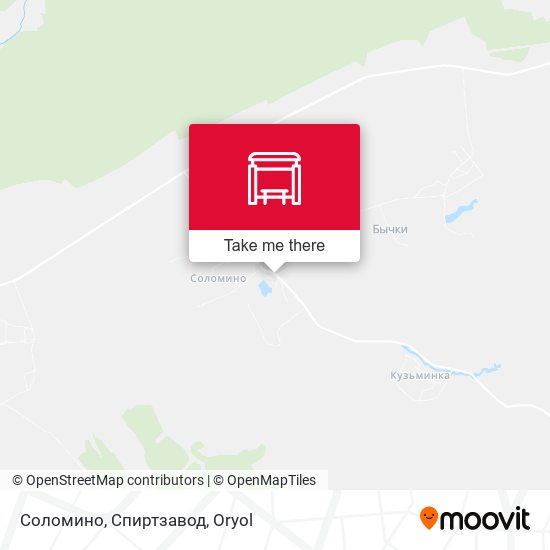 Соломино, Спиртзавод map