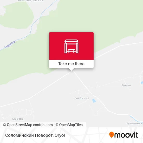 Соломинский Поворот map