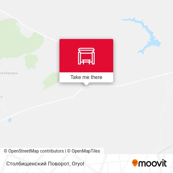 Столбищенский Поворот map