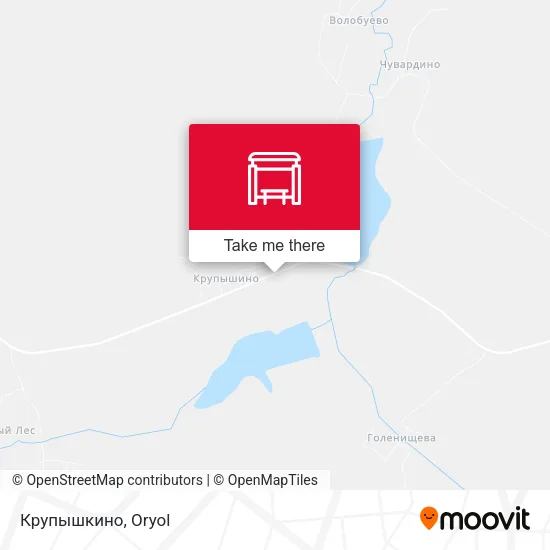 Крупышкино map