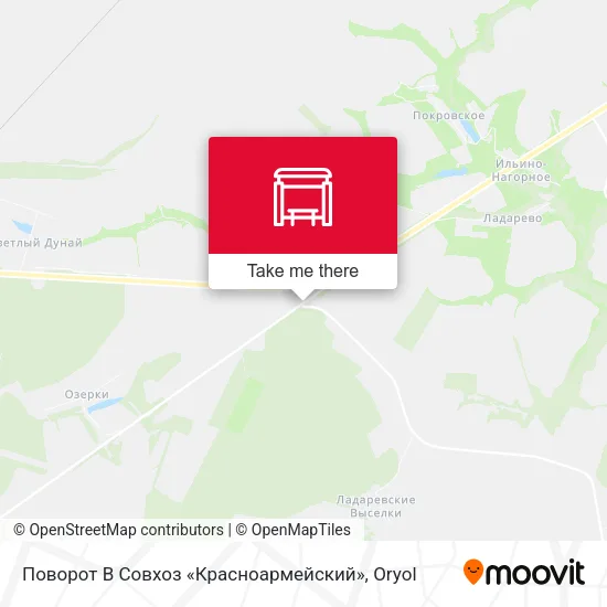 Поворот В Совхоз «Красноармейский» map