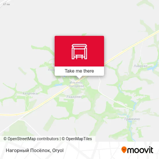 Нагорный Посёлок map